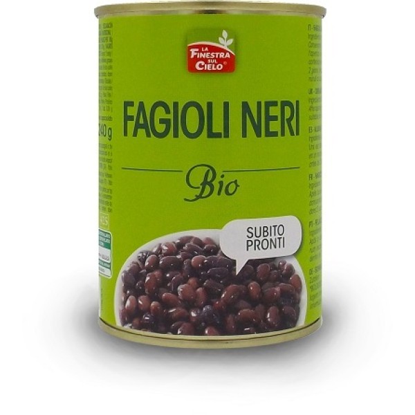 FAGIOLI NERI PRONTI BIO 400G