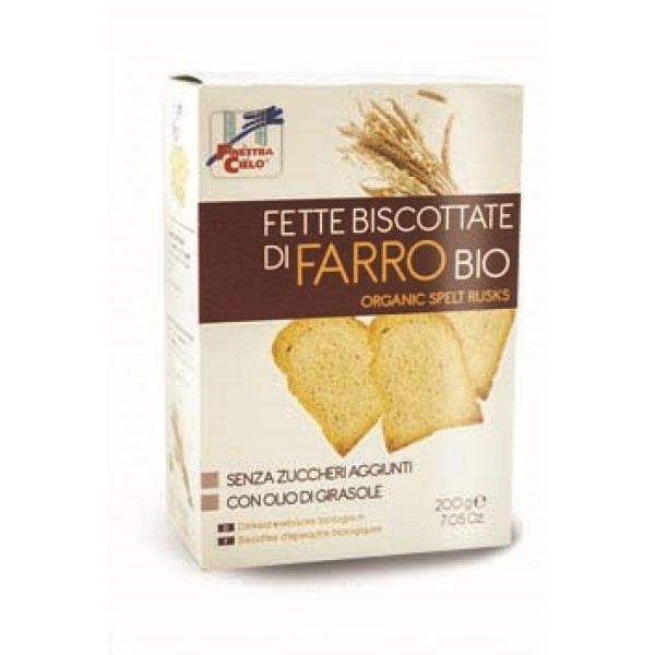 FETTE BISCOTTATE FARRO200G BIO