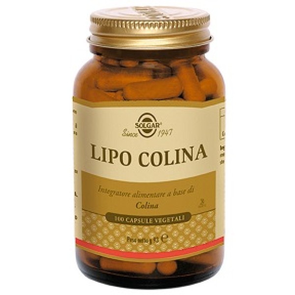 LIPO COLINA 100VEGICPS SOLGAR