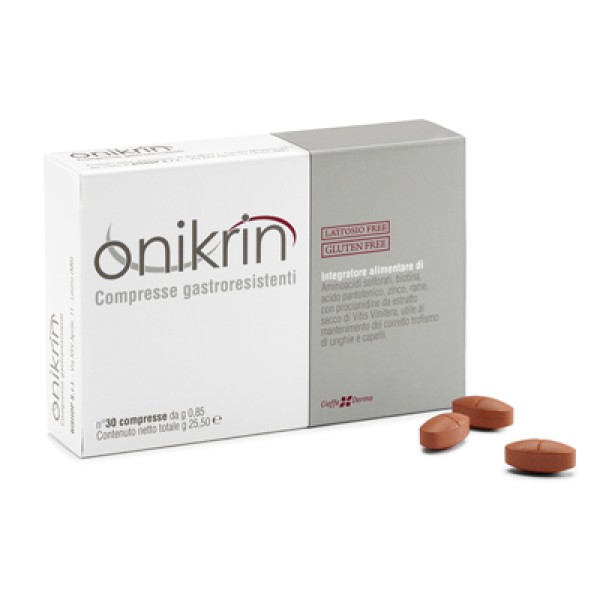 Onikrin 30 Compresse Integratore per Unghie e Capelli