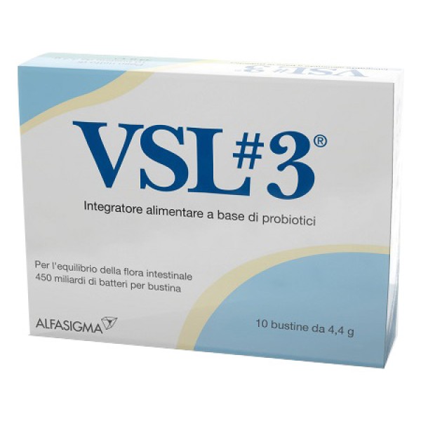 Vsl3 Integratore Prebiotico 10 Buste 4,4 g