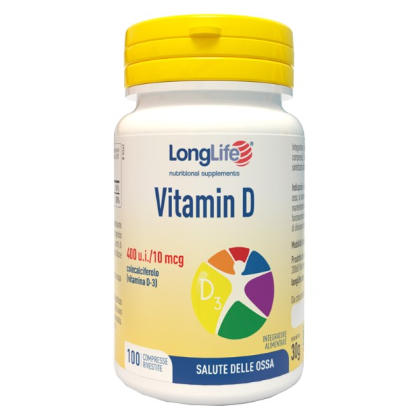 LongLife Vitamina D 100 Compresse 
