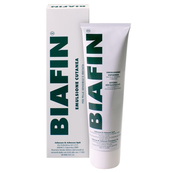 Biafin emulsione Cutanea 100 ml Con azione Idratante, Lenitiva e Anti-rossore 