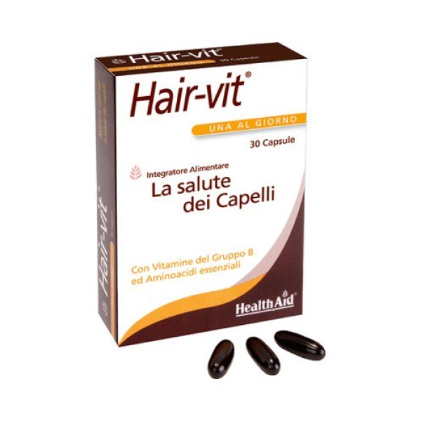HealthAid Hair-vit 30 capsule Integratore per unghie e capelli