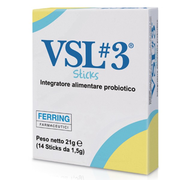 Vsl3 14 Stick Integratore Alimentare a base di Fermenti lattici vivi