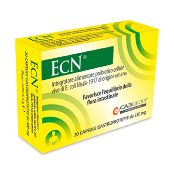 Ecn 20 capsule Integratore a base di prebiotici