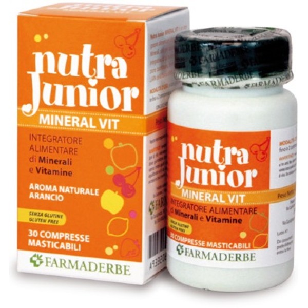 NUTRA JUNIOR MINERAL VIT 30CPR