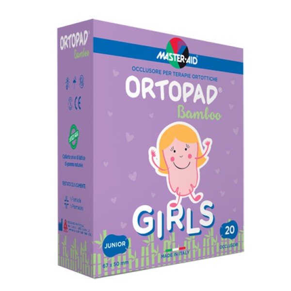 ORTOPAD CER OCUL GIRLS J 20P