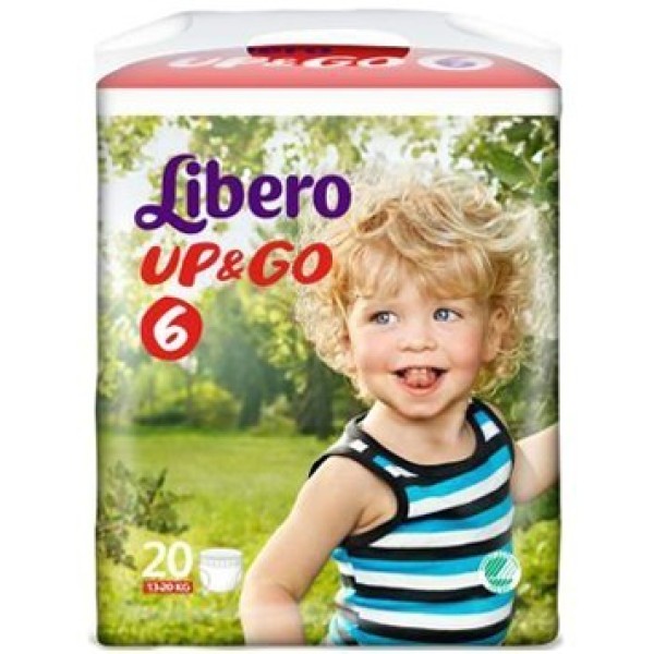 LIBERO UP&GO PANN 6 20PZ