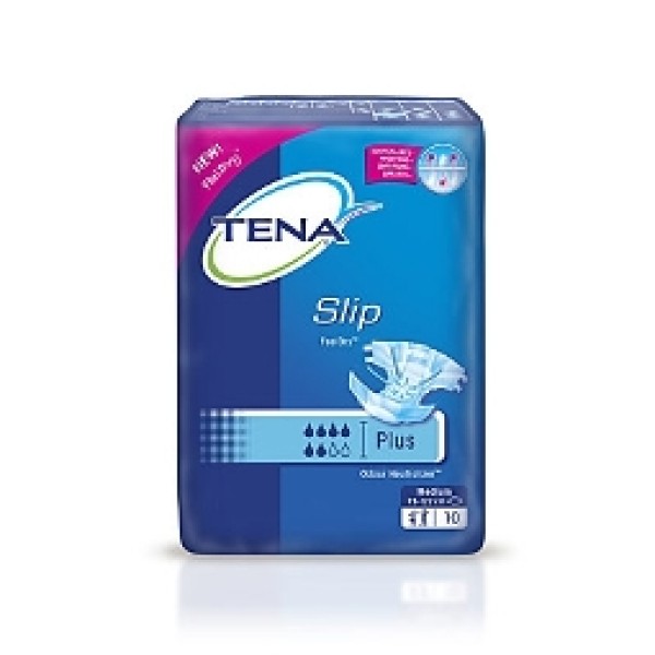 TENA SLIP PLUS PAN M 10PZ 0610