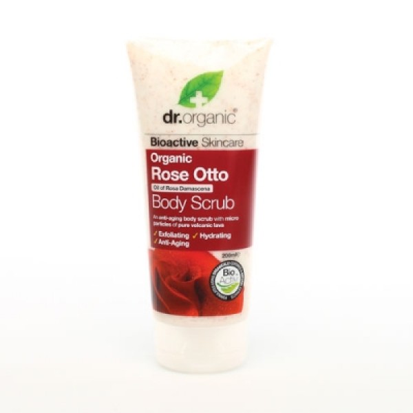 DR ORGANIC ROSE BODY SCRUB