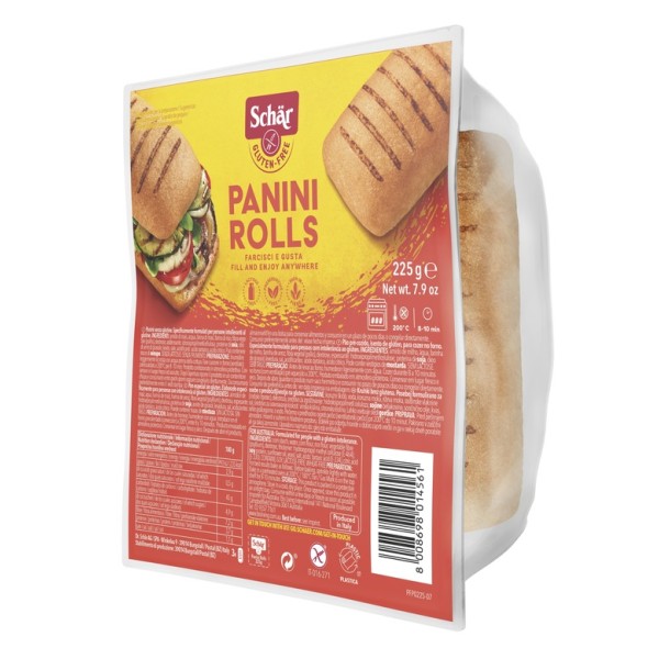 SCHAR-PANINI ROLLS 3X75G