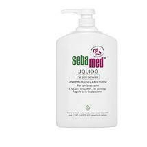 Sebamed ( SCAD.04/2028) Detergente Liquido Viso Corpo per pelli Sensibili 1 litro 