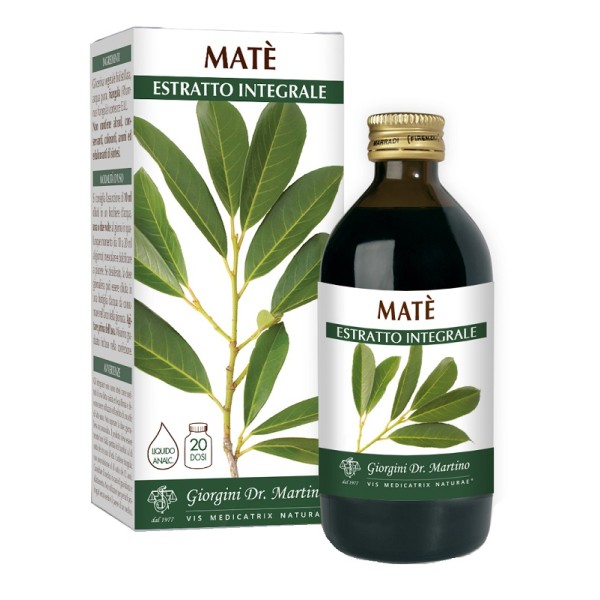 MATE' ESTRATTO INTEGRALE 200ML