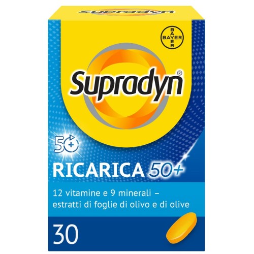 Supradyn Ricarica 50+ (SCAD.09/2024) 30 Compresse 