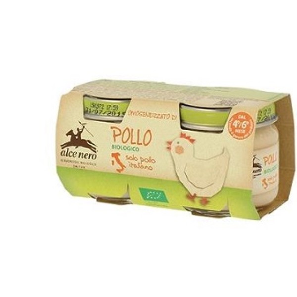 OMOGENEIZZATO POLLO BIO 2X80G