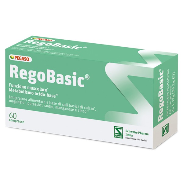 Regobasic 60 Compresse - Integratore Alimentare di Sali Minerali 