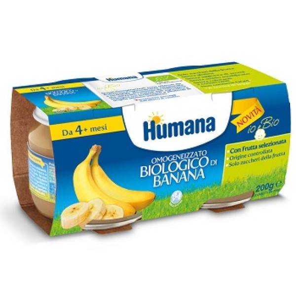 HUMANA OMOG BANANA BIO 2X100G