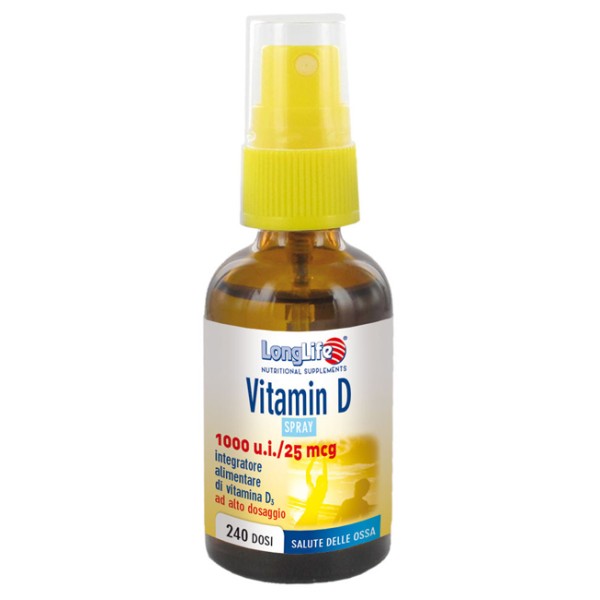 VITAMIN D3 LONGLIFE 1000UI SPR