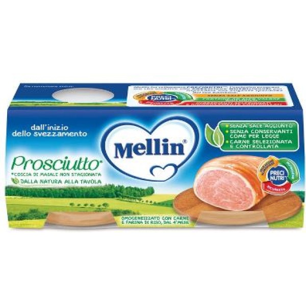 MELLIN OMOG PRCIUTTO 2X120G