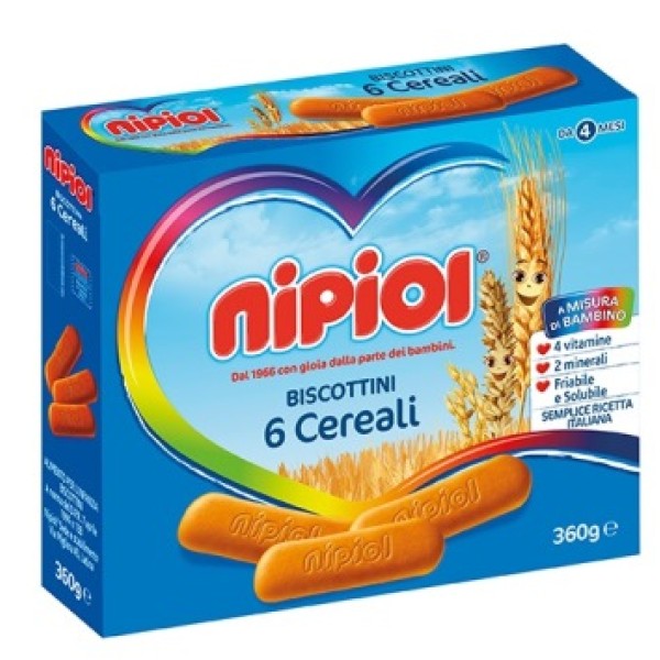 NIPIOL BISCOTTINI 6 CRL 360G