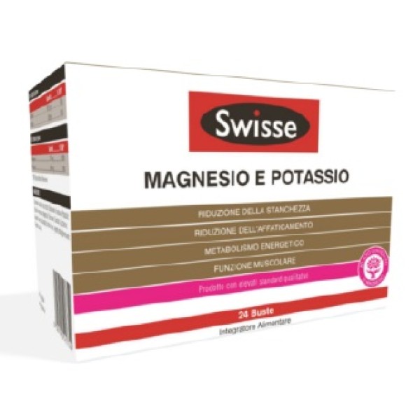 SWISSE MAGNESIO POTASSIO 24BUST