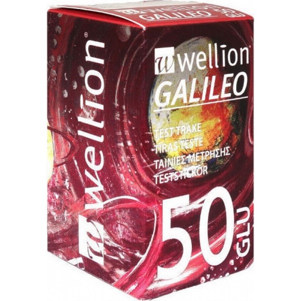 WELLION GALILEO STRIPS 50 GLIC