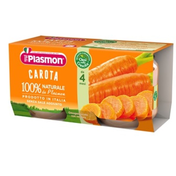 PLASMON OMOG CAROTA 2X80G