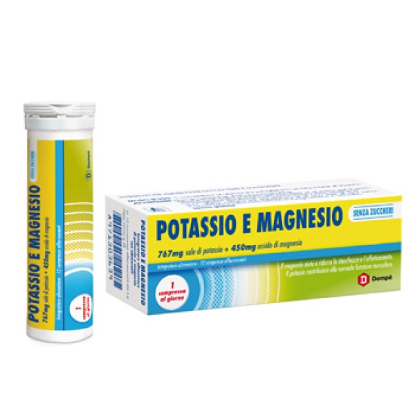 POTASSIO+MAGNESIO 12CPR S/Z BRAC