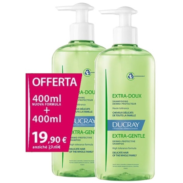 EXTRADEL SHAMPOO 2X400ML PROMO