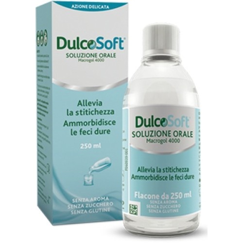 Dulcosoft Soluzione Orale 250 ml (SCAD.02/2025) Prodotto Italiano