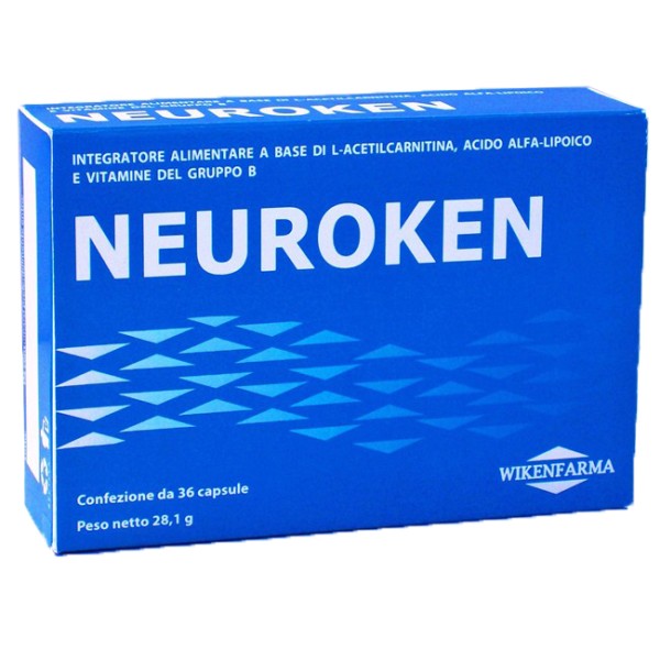 Neuroken 36 Capsule - Prodotto Italiano
