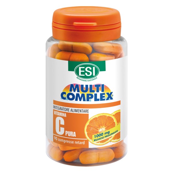 Esi Vitamina C Pura (Scad.09/2024) 90 compresse Retard - Integratore per difese immunitarie 