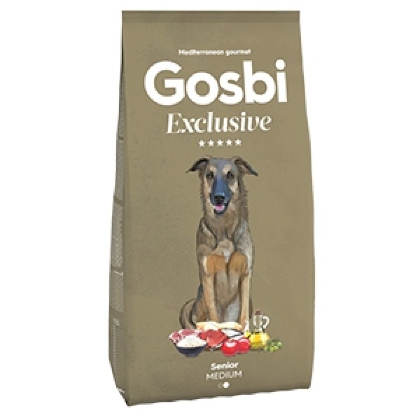 GOSBI EXCLUSIVE SENIOR MED 3KG