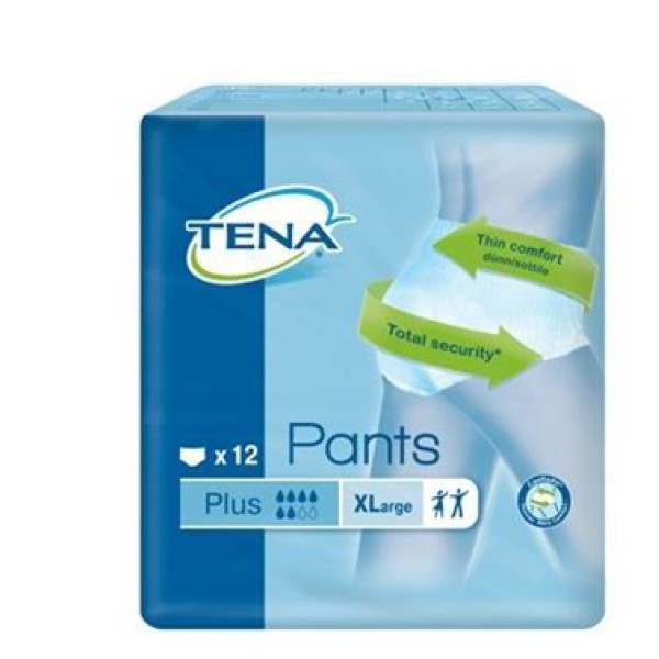 TENA PANTS PLUS XL NEW 12PZ 2734