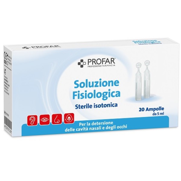 PROFAR SOLUZ FISIOL 5ML 20PZ