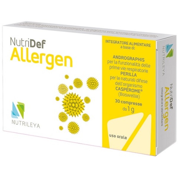 NUTRIDEF ALLERGEN 30CPR