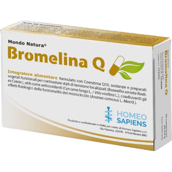 BROMELINA Q MONDO NATURA 30CPR