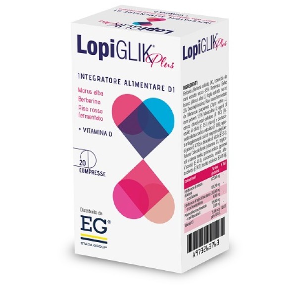 Lopiglik Plus 20 Compresse Integratore per il Colesterolo