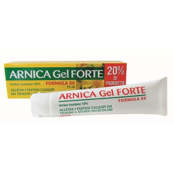 Arnica 10% Gel Forte 72 ml Sella Formula 50 - Prodotto Italiano
