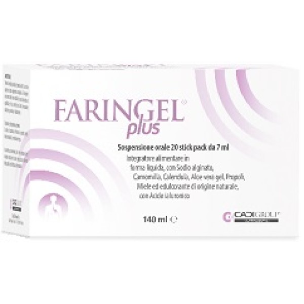 Faringel Plus 20 Stickpack 7 ml