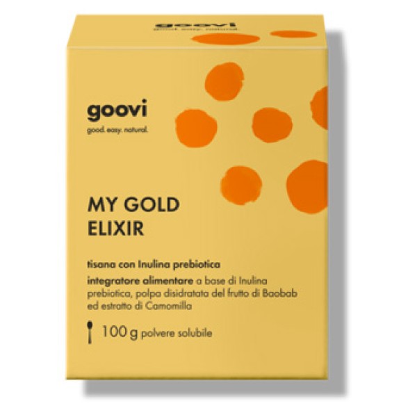 Goovi Tisana Prebiotic 100 g (SCAD.08/2023) My Gold Elixir 