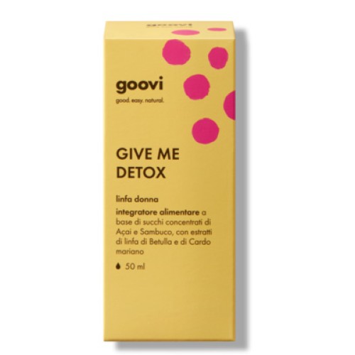 Goovi Give Me Detox Linfa Donna 50 ML (SCAD.08/2023)