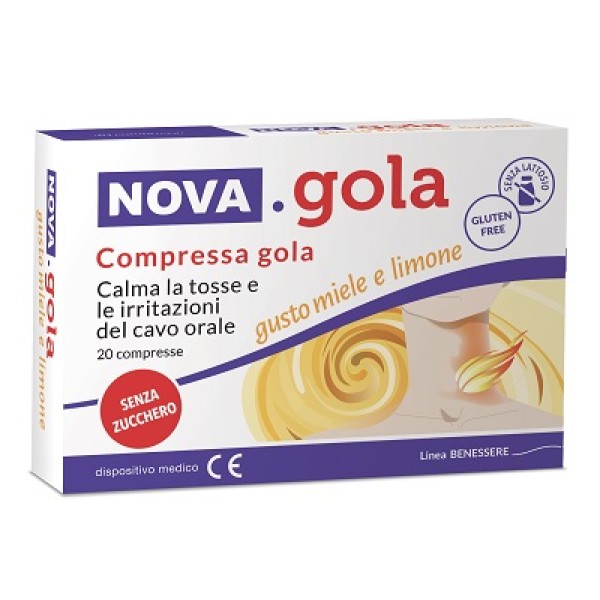 NOVA GOLA LIMONE/MIELE 20CPR