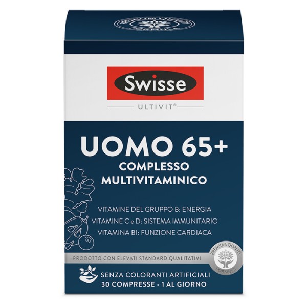 SWISSE UOMO 65+ MULTIVIT 30CPR