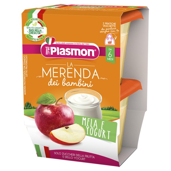 PLASMON MELA YOG AS 2X120G