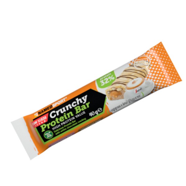 CRUNCHY PROTEINBAR CAPPUCC 40G