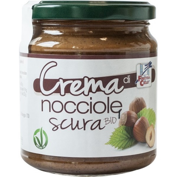 CREMA NOCCIOLE SCURA 300G BIO