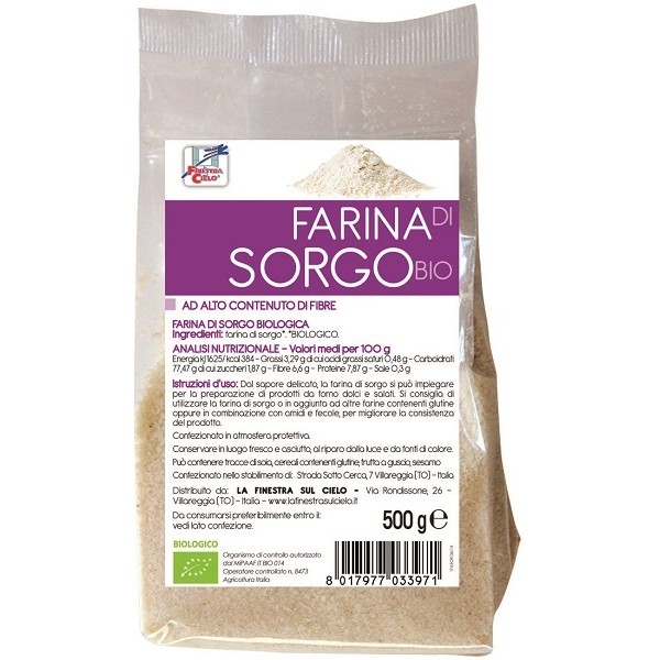 FARINA SORGO ITA BIO 500G