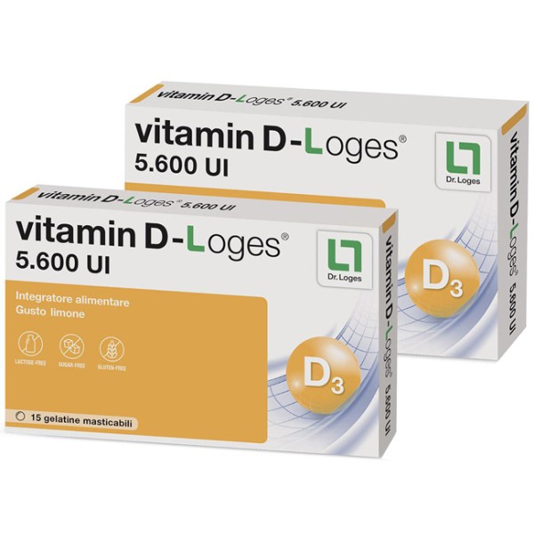 Vitamin D - Loges 30 Gel Tabs 